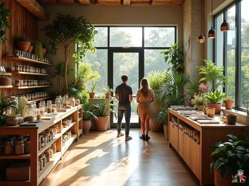 Boutique et nature : repenser l'expérience d'achat éco-responsable