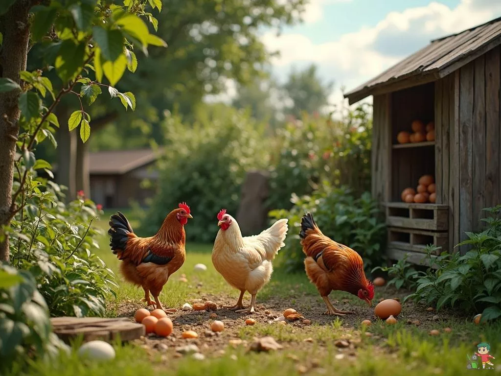 Élever des poules : un geste écolo pour réduire les déchets