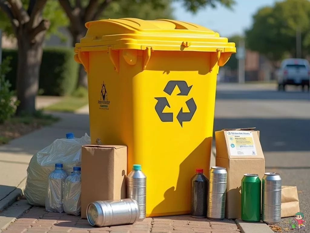 Peut-on mettre un sac dans la poubelle jaune ?