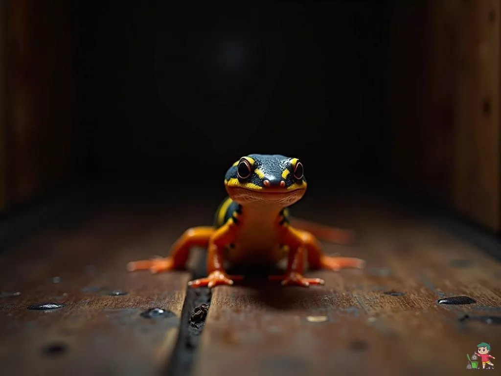 Salamandre dans la maison : danger ou simple invitée ?