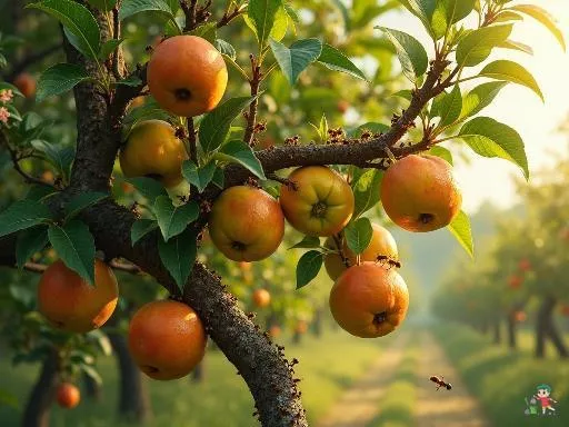 Comment empêcher les fourmis de grimper aux arbres fruitiers ?