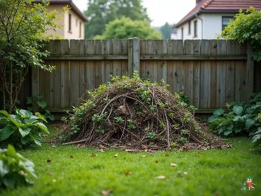 Mon voisin met ses déchets verts contre la clôture : agir pour un voisinage éco-responsable