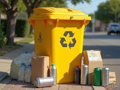 Peut-on mettre un sac dans la poubelle jaune ?