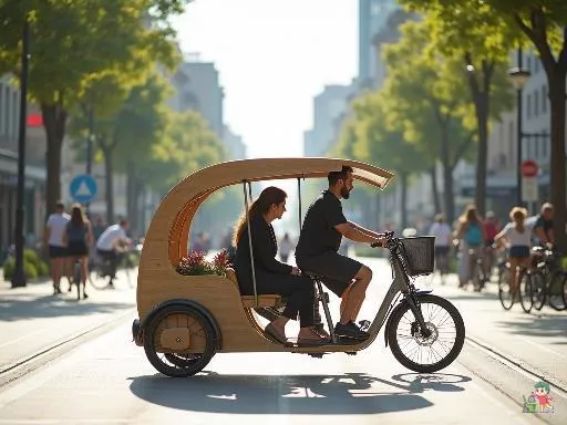 Pousse pousse, le véhicule insolite qui réinvente notre mobilité durable