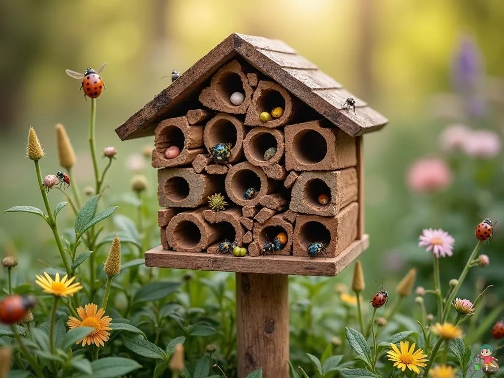 Hôtel à insectes : attention aux inconvénients