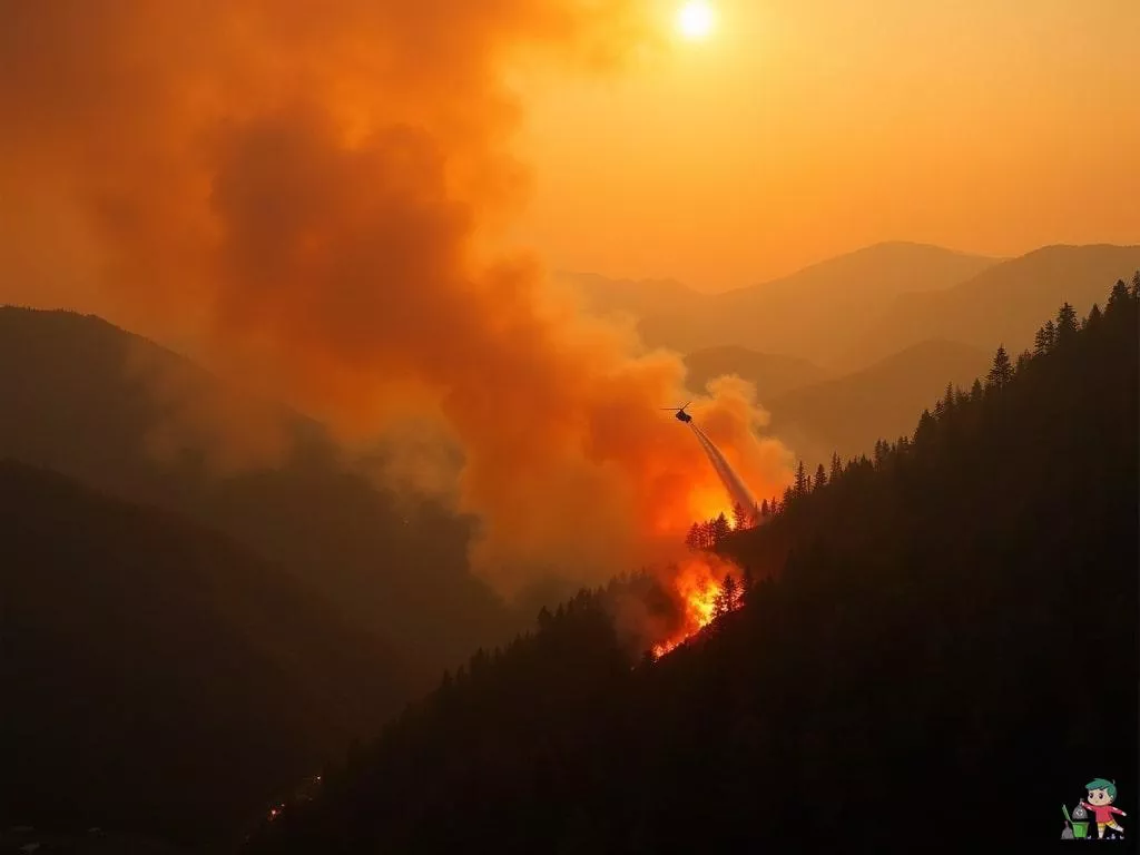Incendies en Europe : Copernicus lance l'alerte face au record d’émissions de carbone en 2025