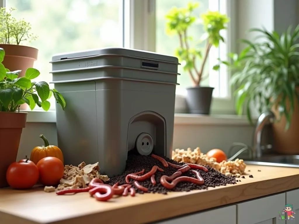 Lombricomposteur : une solution pratique pour le compost en appartement