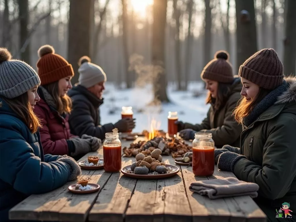 Pique nique en hiver zéro déchet : préparer un repas sans plastique par grand froid