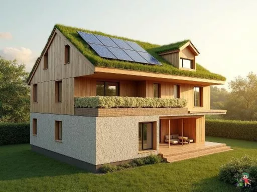 Maison en paille : construction écologique et durable