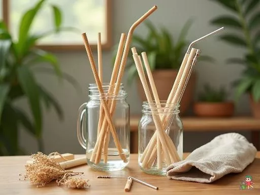 Quelle paille pour boire sans plastique : comparatif complet des alternatives