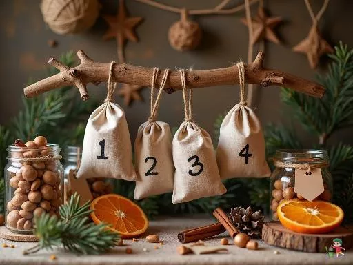 Réinventer l’attente de noël avec un calendrier de l’avent zéro déchet
